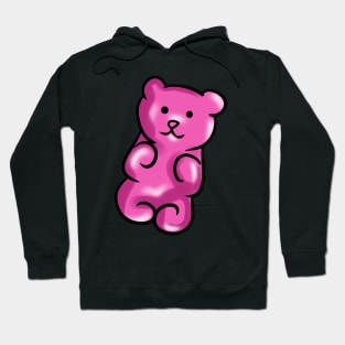 Cute Pink Gummy Bear Hoodie